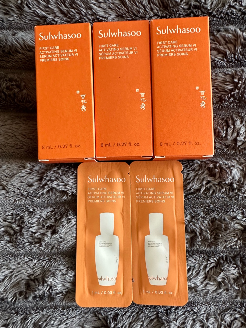 3 x 8ml Sulwhasoo First Care Activating Serum VI
